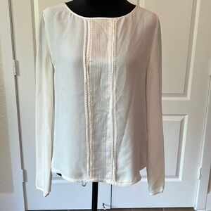 REISS 100% Silk long sleeve Blouse